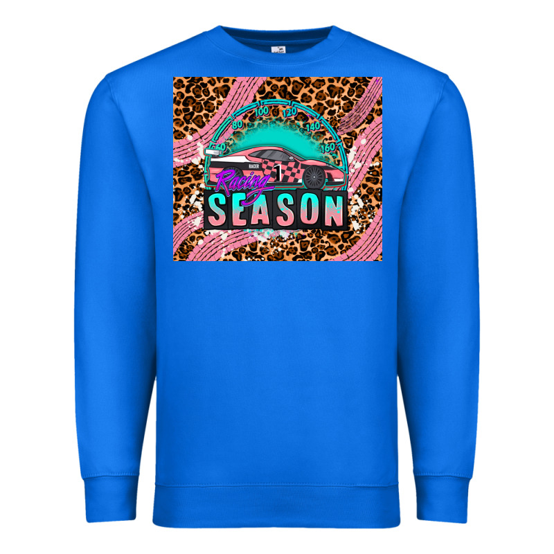 Pink Racing Car Premium Sweatshirt by AdoDesignShop | Teevron