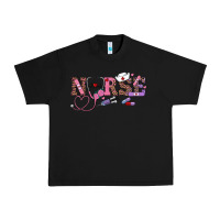 Black valentines day nurse Urban Heavy Tee - RanaPortraitStore