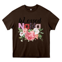 Chocolate Brown Blessed Nana Gifts for Nana or Grandma Heavy Core Tee - Bettercallsaul
