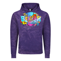 Cloud Purple The beach is calling Vintage Hoodie - FaDigitalArtStudio