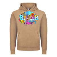 Vintage Coffee The beach is calling Vintage Hoodie - FaDigitalArtStudio