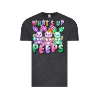 Vintage Black What's up peeps Easter bunnies Easter Day Vintage Tee - CowGirlArtShop