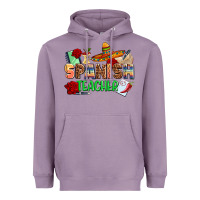 Lavender spanish teacher Heavyweight Hoodie - AdoDesignShop