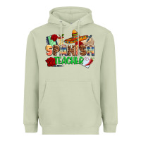 Matcha spanish teacher Heavyweight Hoodie - AdoDesignShop