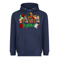 Navy spanish teacher Heavyweight Hoodie - AdoDesignShop