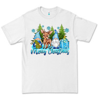 White merry christmas gnomes Premium Tee - texasbilliewilder