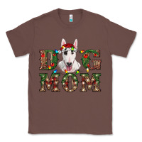 Christmas Dog Mom Bull Terrier Classic Tee | Teevron