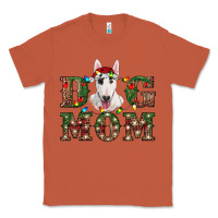 Copper Christmas Dog Mom Bull Terrier Classic Tee - RanaPortraitStore