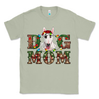 Matcha Christmas Dog Mom Bull Terrier Classic Tee - RanaPortraitStore