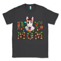 Smoke Christmas Dog Mom Bull Terrier Classic Tee - RanaPortraitStore