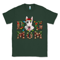 Sports Green Christmas Dog Mom Bull Terrier Classic Tee - RanaPortraitStore