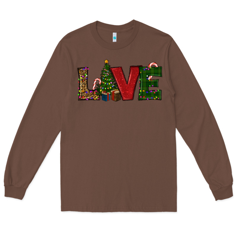 Christmas Tree Love Long Sleeve Tee by RanaPortraitStore | Teevron
