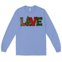Colony Blue christmas tree love Long Sleeve Tee - RanaPortraitStore