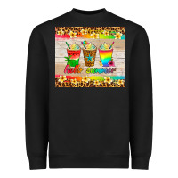 Black hello summer ice coffee Heavyweight Sweatshirt - Artiststas