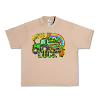 Burro Loads of luck tractor Urban Heavy Tee - CowGirlArtShop