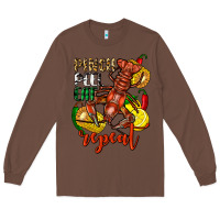 Chestnut Pinch peel eat repeat crawfish Long Sleeve Tee - FaDigitalArtStudio