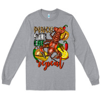 Heather Grey Pinch peel eat repeat crawfish Long Sleeve Tee - FaDigitalArtStudio