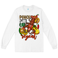 White Pinch peel eat repeat crawfish Long Sleeve Tee - FaDigitalArtStudio
