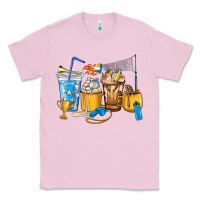 Bubblegum Pink Volleyball coffee cups Classic Tee - HowdyJamesFarm