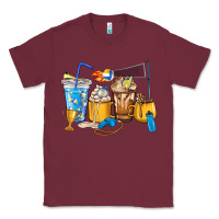 Burgundy Volleyball coffee cups Classic Tee - HowdyJamesFarm