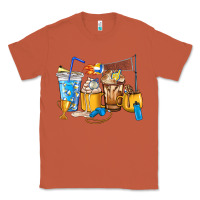 Copper Volleyball coffee cups Classic Tee - HowdyJamesFarm