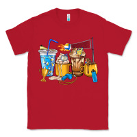 Red Volleyball coffee cups Classic Tee - HowdyJamesFarm