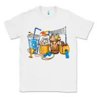 White Volleyball coffee cups Classic Tee - HowdyJamesFarm
