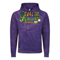 Cloud Purple St. Patrick's Day Dental squad Vintage Hoodie - OliviaCreatesArt