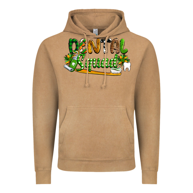 St. Patrick's Day Dental Squad Vintage Hoodie by OliviaCreatesArt | Teevron