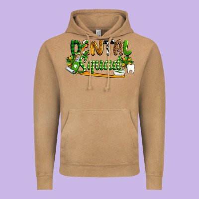 St. Patrick's Day Dental Squad Vintage Hoodie Designed By Oliviacreatesart