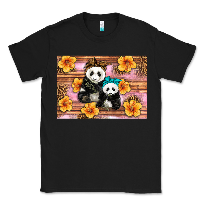 Mama Panda And Baby Panda Classic Tee by Artiststas | Teevron