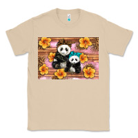 Mushroom Mama Panda And Baby Panda Classic Tee - Artiststas