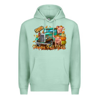 Seafoam Farm Happy Fall Y'all Premium Hoodie - CowhideDigitalArt