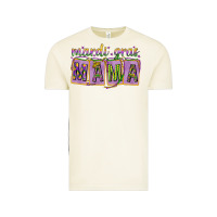 Mardi Gras Mama With Beads Vintage Tee | Teevron