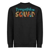 Black transportation squad Heavyweight Sweatshirt - Artiststas