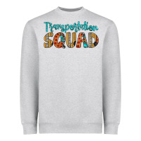 Heather Grey transportation squad Heavyweight Sweatshirt - Artiststas