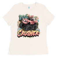 Egg Crusher Easter Truck Easter Day Ladies Tee | Teevron