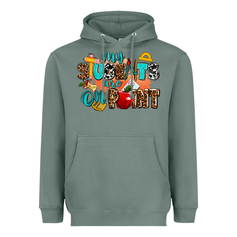 My Students Are On Point Heavyweight Hoodie by AdoDesignShop | Teevron