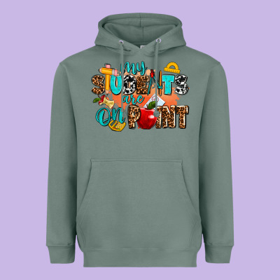 My Students Are On Point Heavyweight Hoodie Designed By Adodesignshop