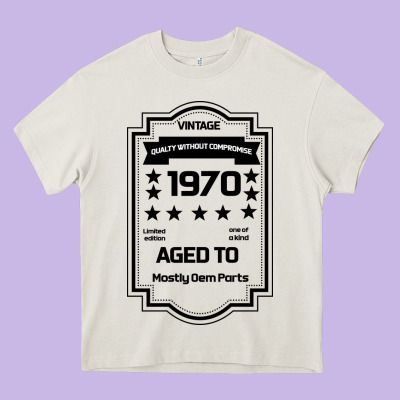 Vintage Quality Without Compromise 1970 Heavy Core Tee Designed By Bettercallsaul