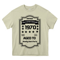 Mossy vintage quality without compromise 1970 Heavy Core Tee - Bettercallsaul