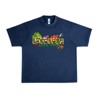 Navy Luckiest lunch lady St. Patrick's Day Urban Heavy Tee - CowGirlArtShop