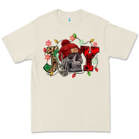 Bone Christmas Joy skeleton Premium Tee - NancyCooperArtShop