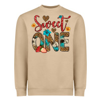 Sweet One Strawberry Heavyweight Sweatshirt | Teevron