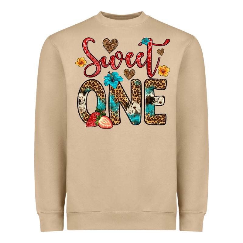 Sweet One Strawberry Heavyweight Sweatshirt by Artiststas | Teevron