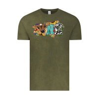 Vintage Olive One baby Cow Vintage Tee - HowdyJamesFarm