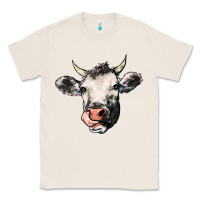 Natural Cow Classic Tee - HowdyJamesFarm