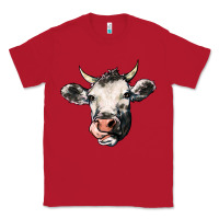 Red Cow Classic Tee - HowdyJamesFarm