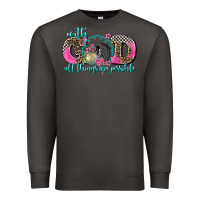 Smoke with god all things are possible race Premium Sweatshirt - AdoDesignShop
