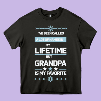 I Ve Been Called Grandpa -may Favorite Grandpa Heavy Core Tee Designed By Bettercallsaul